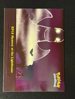 EP13 Mystery at the Lighthouse Holo Pokemon Topps - Image 1