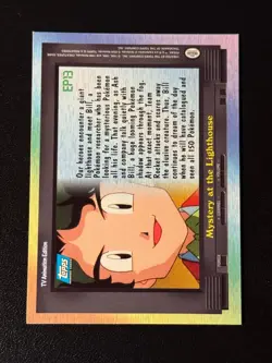 EP13 Mystery at the Lighthouse Holo Pokemon Topps - Image 2