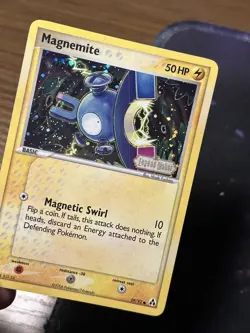 Pokemon TCG Magnemite 59/92 EX Legend Maker Stamped Reverse Holo NM - Image 3
