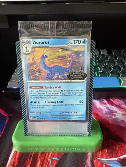 Pokemon TCG Aurorus POR 024/088 Cosmo Holo Perfect Order Stamped Promo - Sealed - Image 1