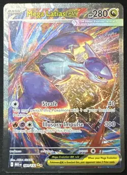 Pokemon TCG - Mega Latias EX 181/132 - Mega Evolution - SIR - Pack Fresh Mint. - Image 1