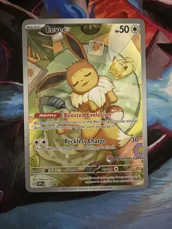 Pokemon Center Eevee #173 Stamped Promo Prismatic Evolutions - Image 1