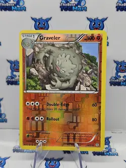 Pokemon Graveler Generations 44/83 Reverse Holo LP - Image 1