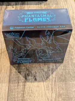 Pokemon TCG - Phantasmal Flames Pokemon Center Elite Trainer Box ETB Sealed - Image 1