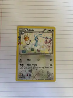 Pokemon NM Radiant Collection Holo Lot Altaria Meowstic Swirlix - Image 2