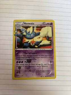 Pokemon NM Radiant Collection Holo Lot Altaria Meowstic Swirlix - Image 4