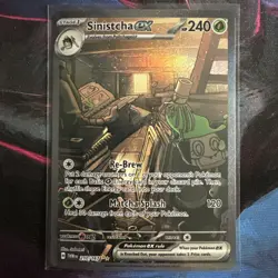 2024 Pokemon Twilight Masquerade #210/167 Sinistcha ex - Image 1