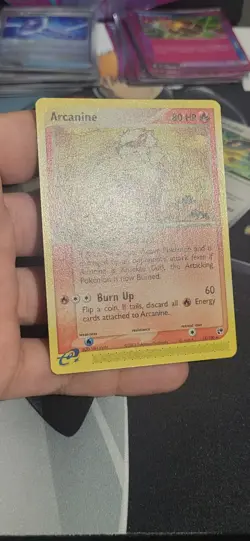 Arcanine Pokemon TCG EX Sandstorm Non Holo Rare Card #15/100 #15 - Image 2