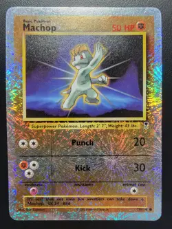 Machop 79/110 Legendary Collection Reverse Holo pokemon tcg - Image 1