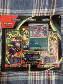Pokemon Phantasmal Flames 3-Pack Blister - Image 1