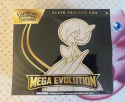 Pokemon TCG Mega Evolution Elite Trainer Box ETB Gardevoir Factory Sealed - Image 1
