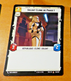 STAR WARS UNLIMITED CARD GAME TCG CARTE 241/262 TWI FR MINT - Image 1