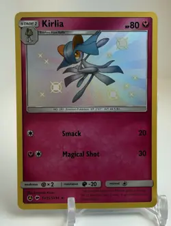 Kirlia SV35/SV94 Rare Shiny Hidden Fates Shiny Vault Pokemon NM - Image 2