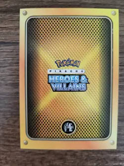 Civil Warrior Gold Foil 2025 Pokemon Pikachu Heroes & Villains - Image 2