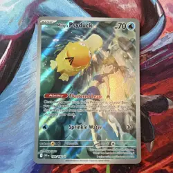 Pokemon TCG Misty's Psyduck Destined Rivals 193/182 Illustration Rare - Image 1
