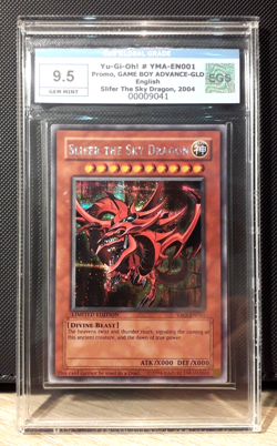 Yu-Gi-Oh! Slifer the Sky Dragon, YMA-EN001, Secret Rare, Lim. Edition, Gem Mint - Image 1