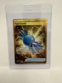 Pokemon Rare Candy Trainer Full Art Holo Rare SV01 Scarlet & Violet 256/198 Card - Image 1