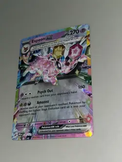 Pokemon TCG Espeon EX Double Rare Prismatic Card 034/131 - Image 5