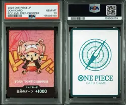 PSA 10 Tony Tony Chopper DON!! Card Promo One Piece Japanese Kumamoto Prefecture - Image 3