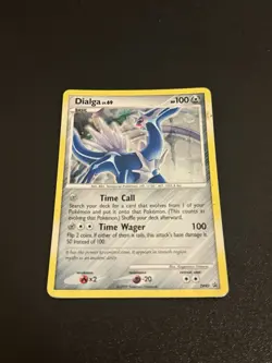 Pokemon TCG Dialga DP49 Black Star Promo Pokemon Card - Image 1