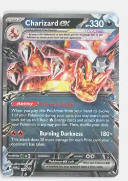 Charizard ex 196 SV: Scarlet & Violet Promo Cards (SVP) Promo Holo NM - Image 1