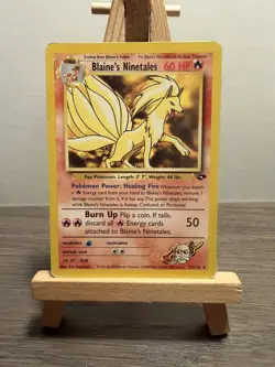 Pokemon TCG Blaine's Ninetales Gym Challenge Card 21/132 - Image 1