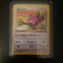 1x [MINT/NM] - JIGGLYPUFF 1st Edition Jungle Card 54/64 Regular Common PSA Ready - Image 1