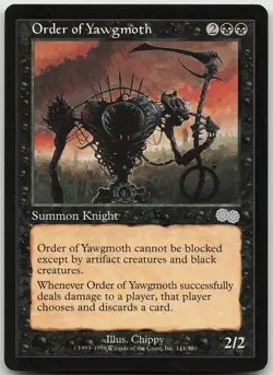 Order of Yawgmoth Uncommon Urza's Saga LP MTG - Image 1