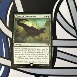 Finale of Devastation - Commander Masters - Sorcery - Green - Regular - MTG 0289 - Image 1