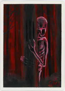 Signed MTG Chron. Ed. Shimian Night Stalker Artist Proof, Jesper Myrfors - Image 1