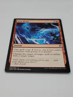Bolt Bend WAR Uncommon 115/264 MTG Near Mint Red Instant Commander Playable - Image 5