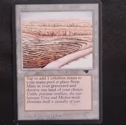 Magic: The Gathering Strip Mine Land Daniel Gelon Regular English - Image 1