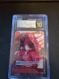 Monkey D Luffy ST01-012 SR Parallel Alt Art ONE PIECE Card Game OP-05 English - Image 1
