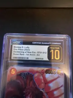Monkey D Luffy ST01-012 SR Parallel Alt Art ONE PIECE Card Game OP-05 English - Image 2