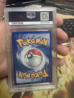 2000 POKEMON WORLD COLL. PIKACHU MOVIE PROMO DUTCH #4 PSA 9 - Image 2