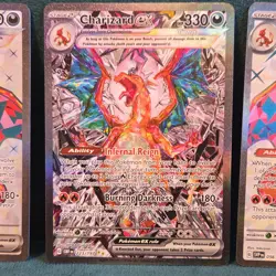 Charizard EX Pokemon LOT #56 PROMO/215/223 Ultra Rare NM - Image 3