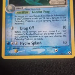 Pokemon Omastar 23/92 Legend Maker Reverse Holo Rare Stage 2 2006 English 100HP - Image 2