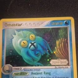 Pokemon Omastar 23/92 Legend Maker Reverse Holo Rare Stage 2 2006 English 100HP - Image 3