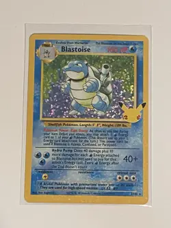 Pokemon Blastoise Holo 2/102 Celebrations 25th Anniversary Edition - Image 1