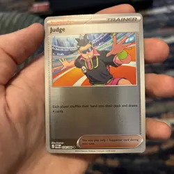 Pokemon TCG Judge Uncommon ME03: Perfect Order 076/088 Reverse Holo NM - Image 2