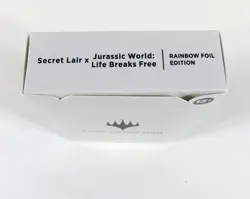 MTG SLD x Jurassic World LIFE BREAKS FREE - Rainbow Foil - BNIB - Image 1