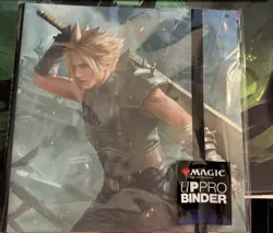 MTG Cloud and Sephiroth Ultra Pro Binder Final Fantasy 12 Pocket TCG NEW - Image 1