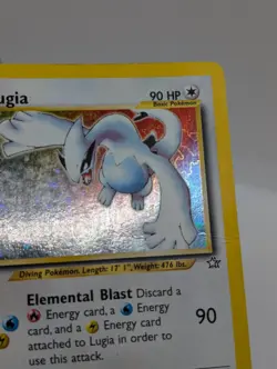 Pokemon! Lugia - Neo Genesis - Holo - 9/111- Creased - Image 3