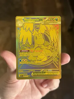 Mega Dragonite EX 295/217 Gold Mega Hyper Rare Ascended Heroes Pokemon TCG - Image 1