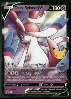Pokemon - Dark Sylveon V SWSH134 Sword & Shield Promo LP - Image 1