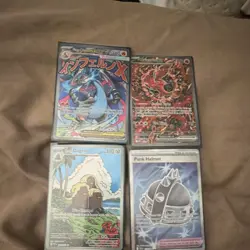 Pokemon TCG Charizard UPC Charizard Promo 023 and Oricorio Dugtrio Punk helmet - Image 1