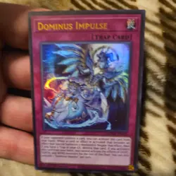 Yu-Gi-Oh! Dominus Impulse MZMU-EN126 Maze of Muertos 1st Ed Holo Trap - Image 3