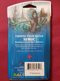Magic The Gathering RAVNICA ALLEGIANCE SIMIC THEME BOOSTER PACK New Sealed MTG - Image 2