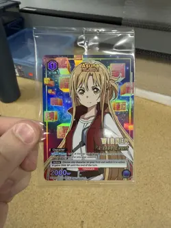 Union Arena TCG Release Event Winner Card Foil Asuna UEPR/SAO-2-040 - Image 1