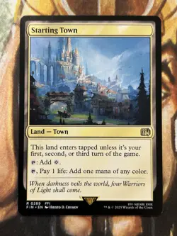 Starting Town 0289 MTG Final Fantasy Regular English Rare - NM/M 🔥 - Image 1